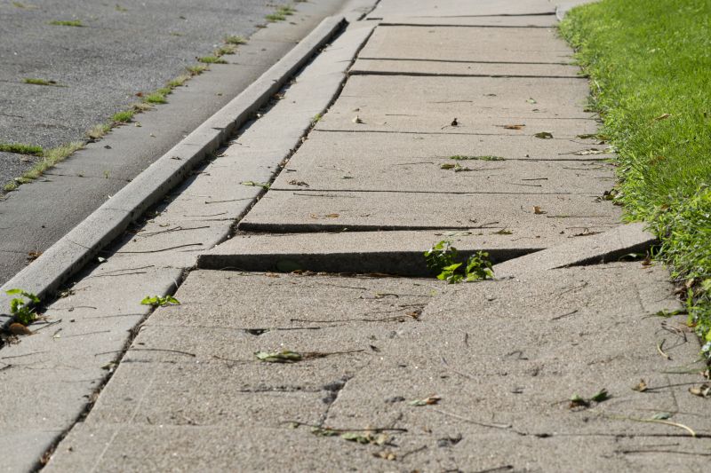Cement Sidewalk Repair Costs — Cost of Cement Sidewalk Repair