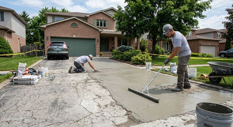 Concrete Driveway Resurfacing in Miami Dade County, FL