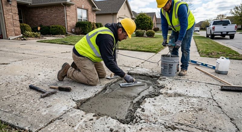 Cracked Slab Repair in Corpus Christi, TX
